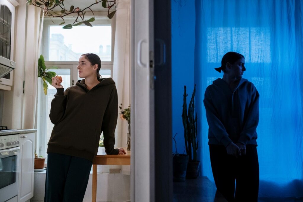 A depiction of bipolar disorder